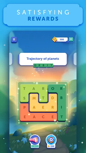 Скачать взлом Word Lanes: Relaxing Puzzles (Ворд Лейнс)  [МОД Много монет] — полная версия apk на Андроид screen 3