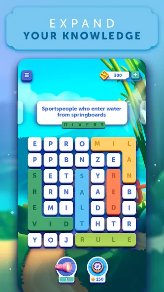 Скачать взлом Word Lanes: Relaxing Puzzles (Ворд Лейнс)  [МОД Много монет] — полная версия apk на Андроид screen 5