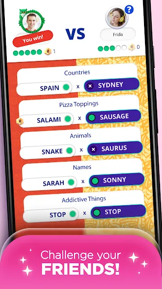 Взломанная Stop 2 — Word Trivia Game  [МОД Menu] — стабильная версия apk на Андроид screen 2