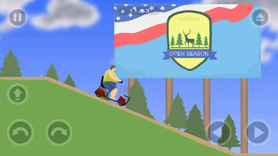 Взломанная Happy Wheels (Хаппи Вилс)  [МОД Меню] — полная версия apk на Андроид screen 5