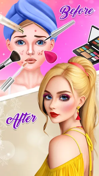 Скачать взломанную Fashion Show: Dress up Games (Фэшн Шоу)  [МОД Много денег] — последняя версия apk на Андроид screen 3