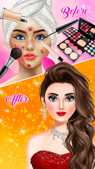 Взлом Super Stylist-Fashion Games  [МОД Меню] — полная версия apk на Андроид screen 2