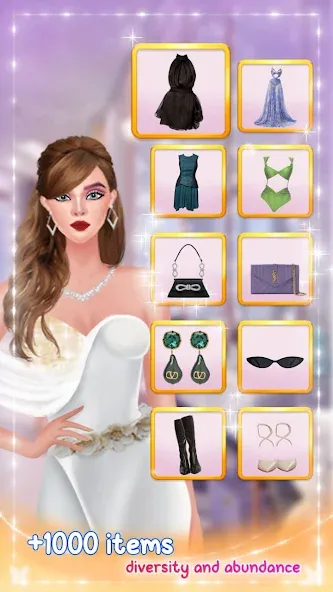 Взломанная Fashion Stylist: Dress Up Game (Фэшн стилист)  [МОД Menu] — полная версия apk на Андроид screen 1