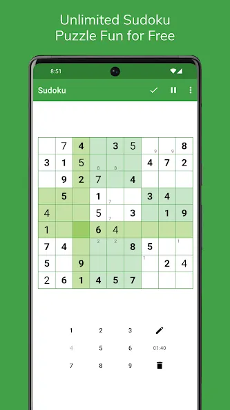 Скачать взлом Sudoku  [МОД Unlimited Money] — последняя версия apk на Андроид screen 1