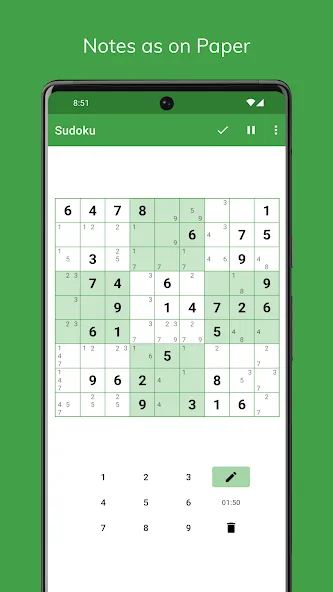 Скачать взлом Sudoku  [МОД Unlimited Money] — последняя версия apk на Андроид screen 3