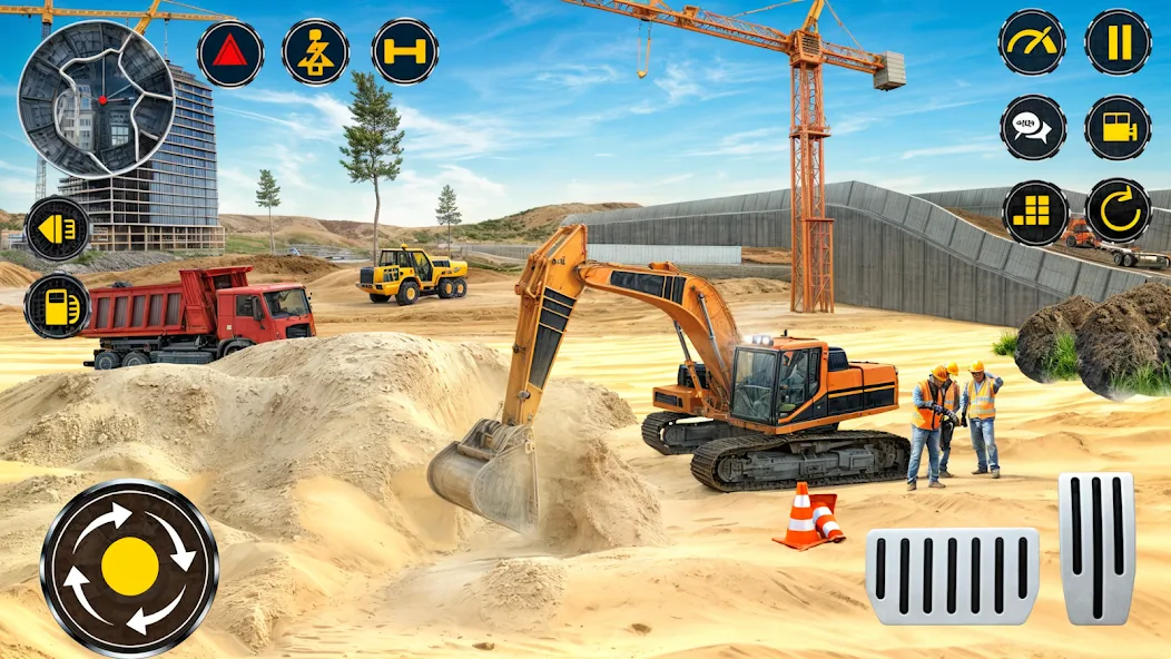 Взлом Heavy Excavator Simulator PRO (Хеви Экскавейтор Симулятор ПРО)  [МОД Menu] — последняя версия apk на Андроид screen 2