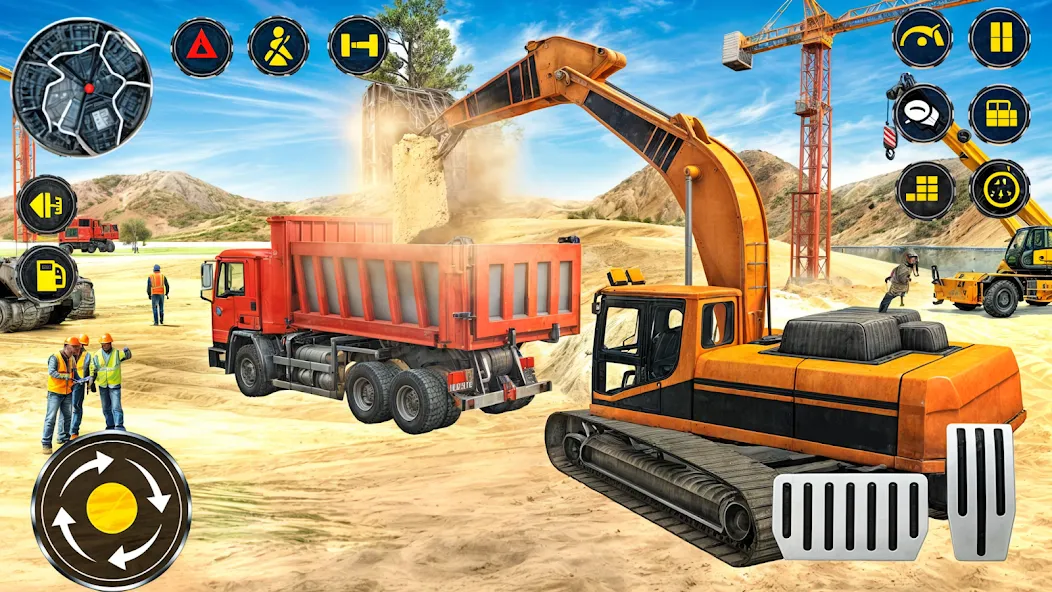 Взлом Heavy Excavator Simulator PRO (Хеви Экскавейтор Симулятор ПРО)  [МОД Menu] — последняя версия apk на Андроид screen 3