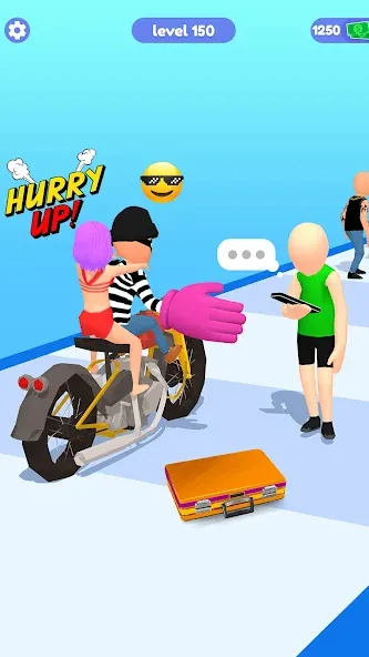 Скачать взлом Thief Run Race 3D: Fun Race  [МОД Бесконечные деньги] — стабильная версия apk на Андроид screen 5