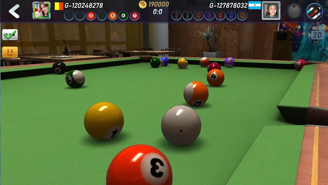 Скачать взлом Real Pool 3D 2 (Риал Пул 3Д 2)  [МОД Mega Pack] — стабильная версия apk на Андроид screen 1