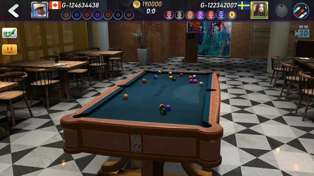 Скачать взлом Real Pool 3D 2 (Риал Пул 3Д 2)  [МОД Mega Pack] — стабильная версия apk на Андроид screen 3