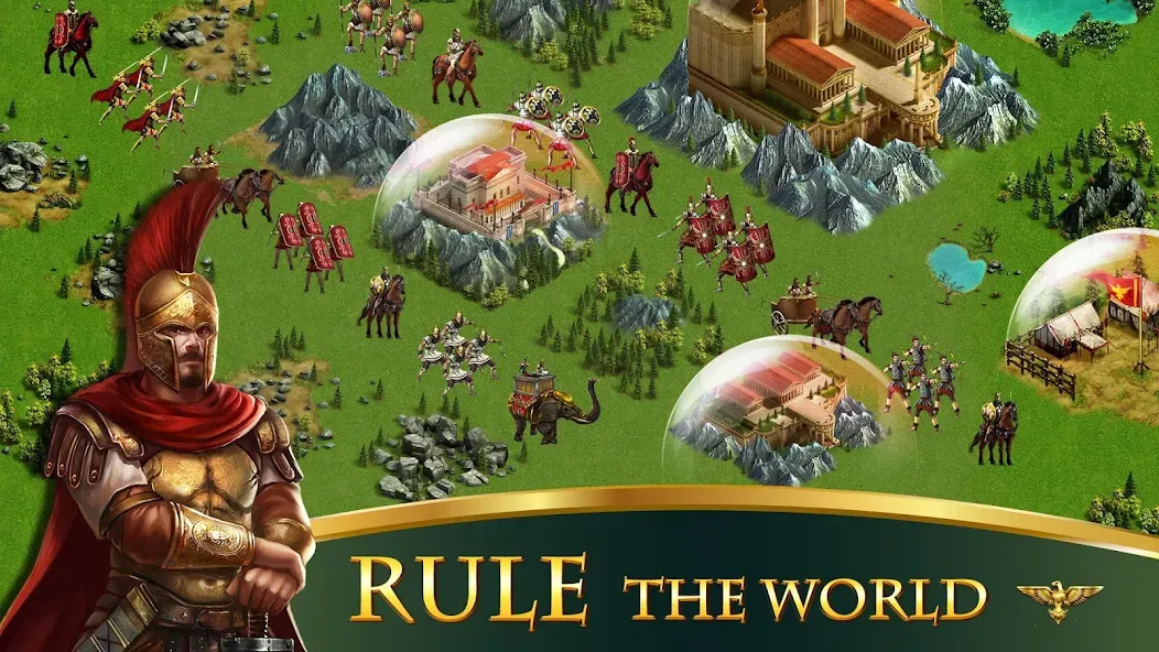 Взлом Empire:Rome Rising  [МОД Бесконечные деньги] — стабильная версия apk на Андроид screen 3