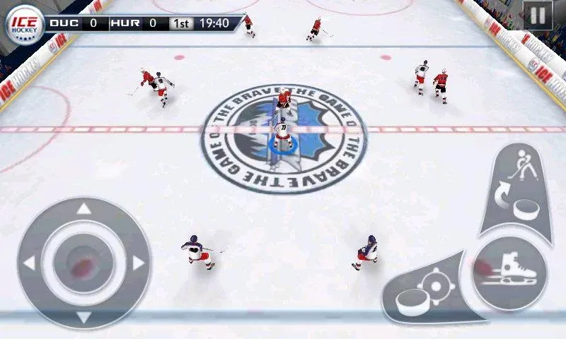 Скачать взломанную Ice Hockey 3D  [МОД Меню] — стабильная версия apk на Андроид screen 1