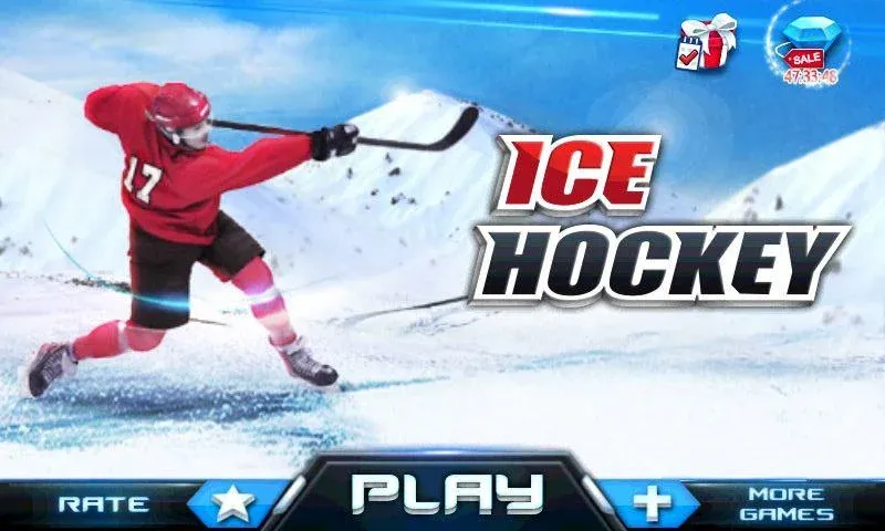 Скачать взломанную Ice Hockey 3D  [МОД Меню] — стабильная версия apk на Андроид screen 2