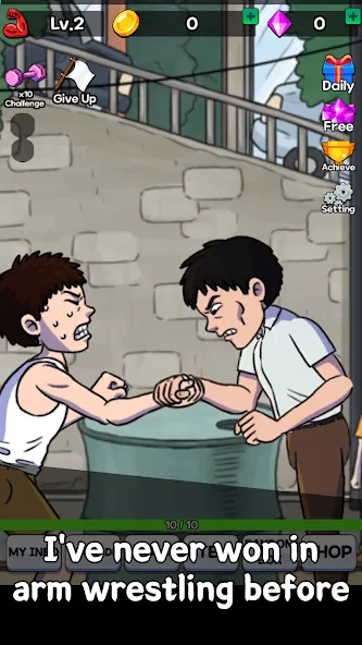 Взломанная Arm Wrestling Clicker (Армреслинг Кликер)  [МОД Mega Pack] — стабильная версия apk на Андроид screen 3