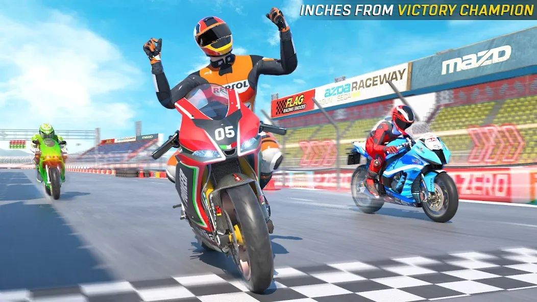 Взломанная GT Bike Racing: Moto Bike Game  [МОД Menu] — полная версия apk на Андроид screen 5