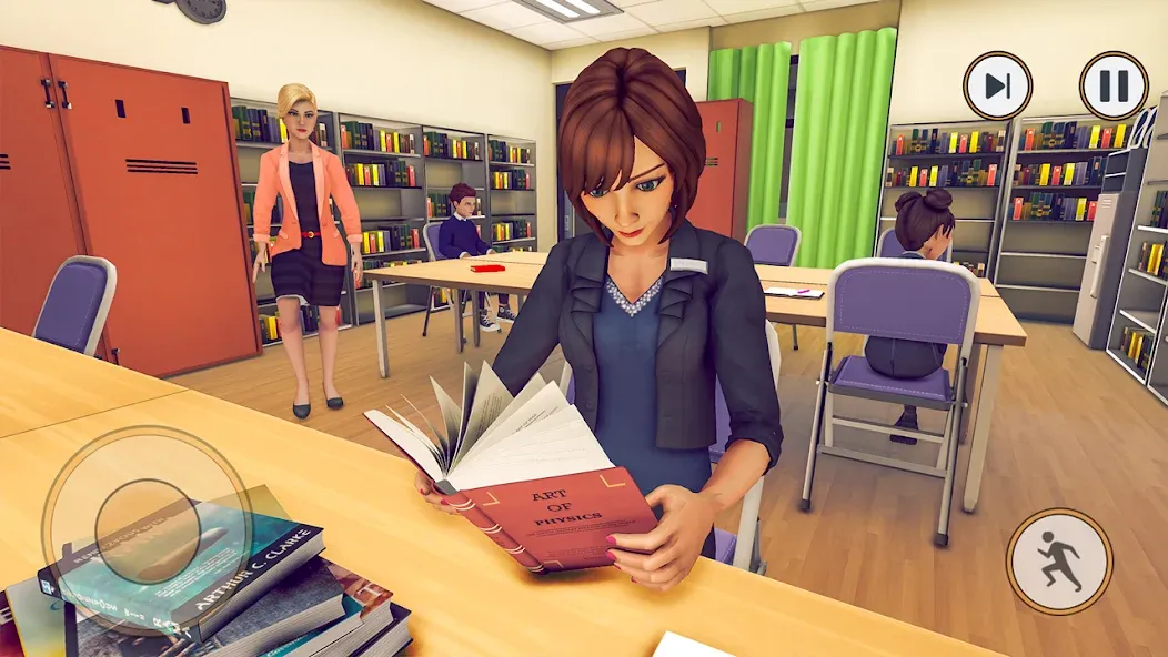 Взлом High School Teacher Simulator  [МОД Много монет] — полная версия apk на Андроид screen 4