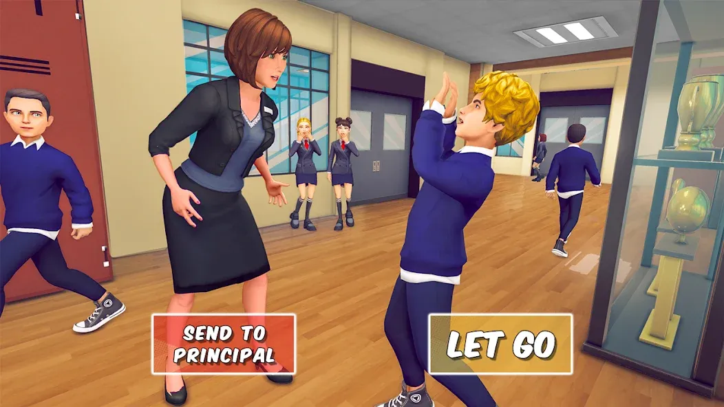 Взлом High School Teacher Simulator  [МОД Много монет] — полная версия apk на Андроид screen 5