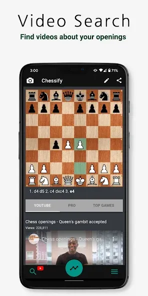 Взломанная Chessify: Scan & Analyze chess  [МОД Много денег] — последняя версия apk на Андроид screen 3