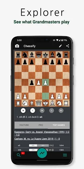 Взломанная Chessify: Scan & Analyze chess  [МОД Много денег] — последняя версия apk на Андроид screen 4