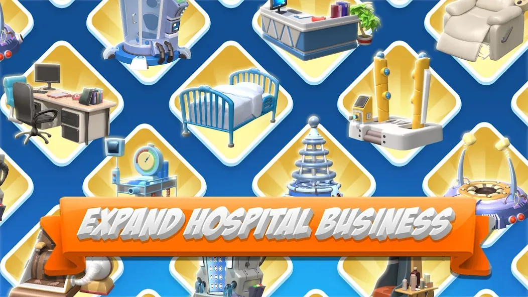 Скачать взломанную Sim Hospital2-Simulation (Сим Хоспитал2)  [МОД Menu] — последняя версия apk на Андроид screen 4