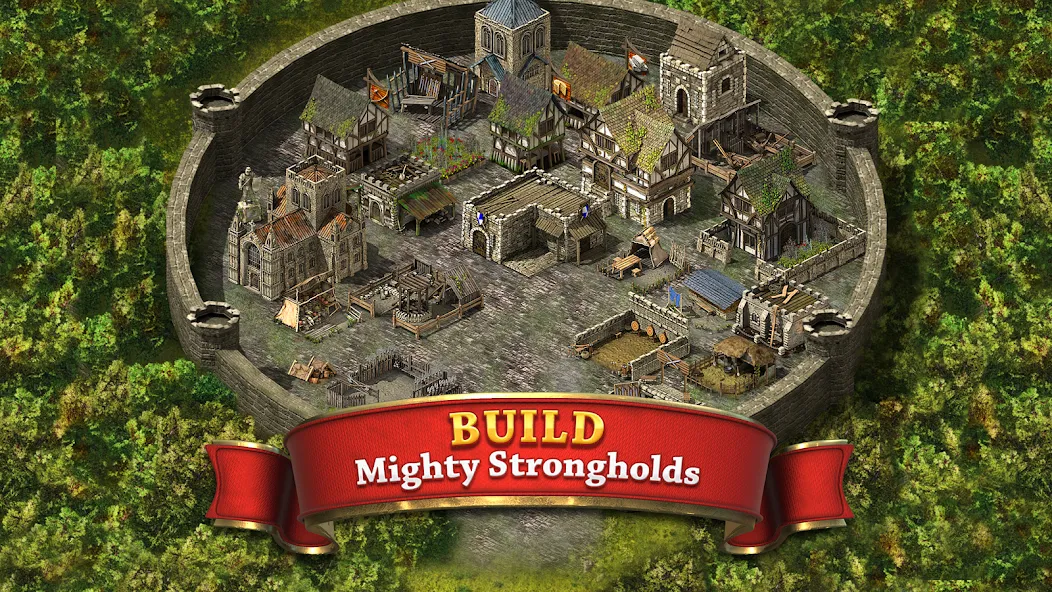 Взлом Stronghold Kingdoms Castle Sim (Стронгхолд Кингдомс)  [МОД Mega Pack] — последняя версия apk на Андроид screen 2