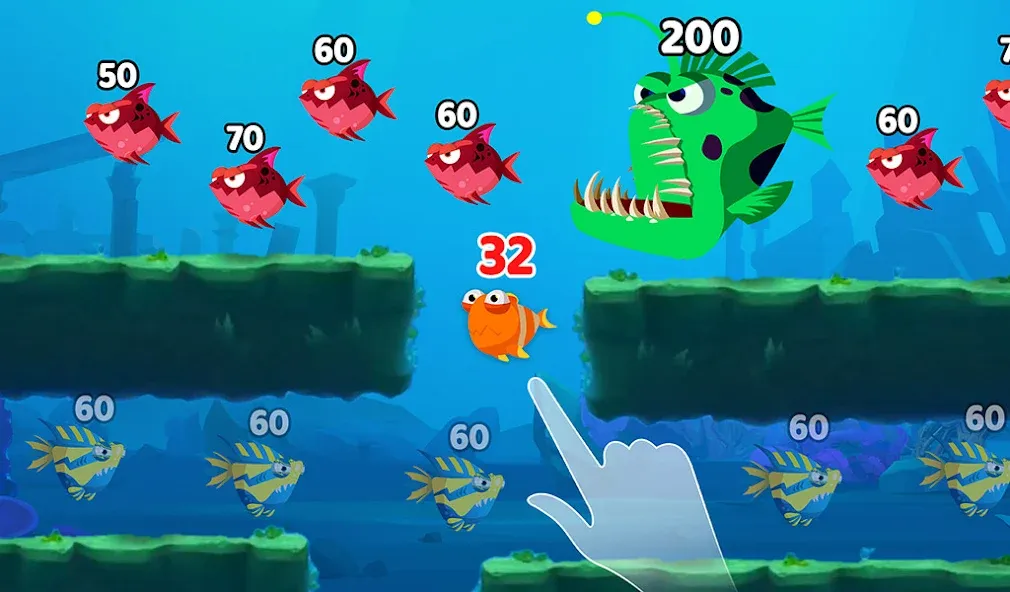 Взломанная Fish Town IO: Mini Aquarium (Фиш Таун Ай Ой)  [МОД Unlocked] — полная версия apk на Андроид screen 3