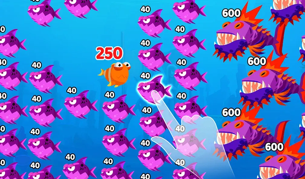 Взломанная Fish Town IO: Mini Aquarium (Фиш Таун Ай Ой)  [МОД Unlocked] — полная версия apk на Андроид screen 4