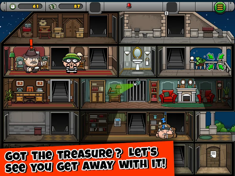 Скачать взломанную Bob The Robber 4 (Боб Грабитель 4)  [МОД Unlocked] — стабильная версия apk на Андроид screen 3