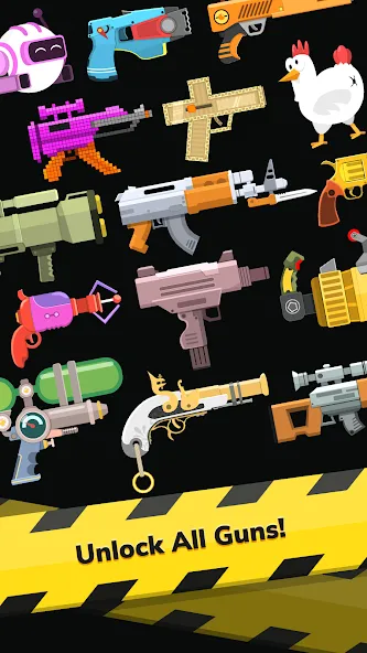 Взлом Gun Idle (Ган Айдл)  [МОД Unlocked] — стабильная версия apk на Андроид screen 1