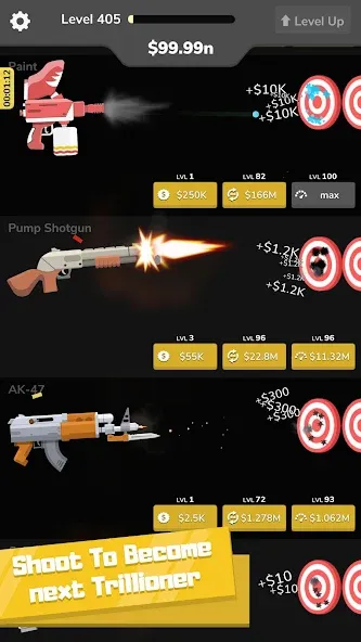 Взлом Gun Idle (Ган Айдл)  [МОД Unlocked] — стабильная версия apk на Андроид screen 5