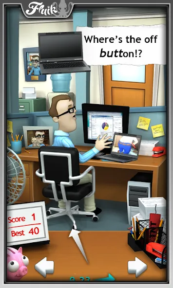 Скачать взломанную Office Jerk (Офисный задира)  [МОД Menu] — стабильная версия apk на Андроид screen 1