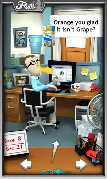 Скачать взломанную Office Jerk (Офисный задира)  [МОД Menu] — стабильная версия apk на Андроид screen 3