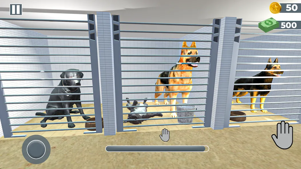 Скачать взломанную Animal Shelter: Pet Rescue 3D  [МОД Бесконечные деньги] — последняя версия apk на Андроид screen 4