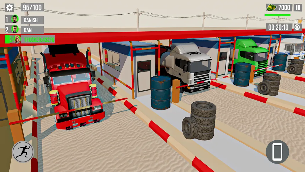 Скачать взлом Euro Truck Gas Station Games  [МОД Много монет] — стабильная версия apk на Андроид screen 4