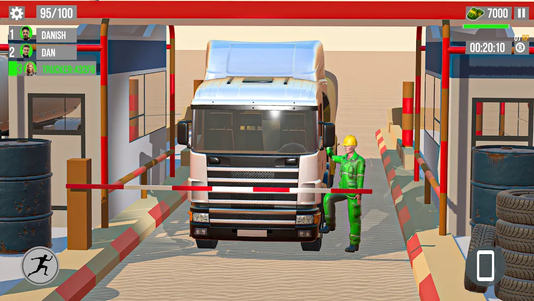 Скачать взлом Euro Truck Gas Station Games  [МОД Много монет] — стабильная версия apk на Андроид screen 5