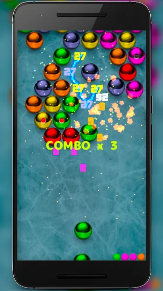 Скачать взлом Magnetic balls bubble shoot  [МОД Много денег] — последняя версия apk на Андроид screen 4