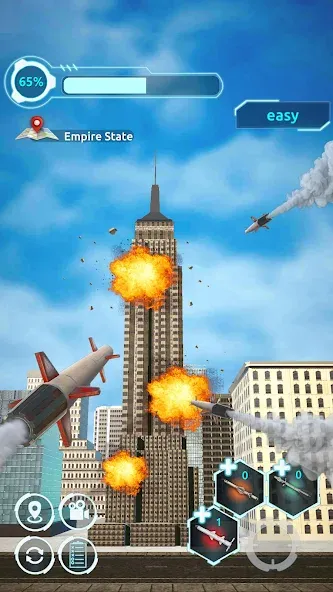 Скачать взлом City Demolish: Rocket Smash! (Сити Демолиш)  [МОД Mega Pack] — последняя версия apk на Андроид screen 1