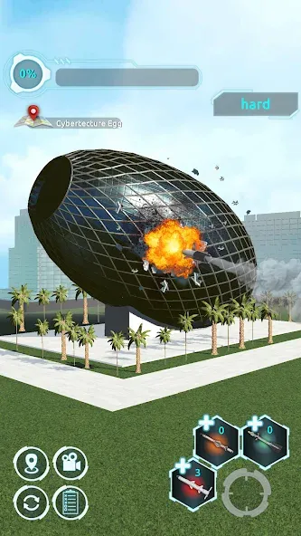 Скачать взлом City Demolish: Rocket Smash! (Сити Демолиш)  [МОД Mega Pack] — последняя версия apk на Андроид screen 3