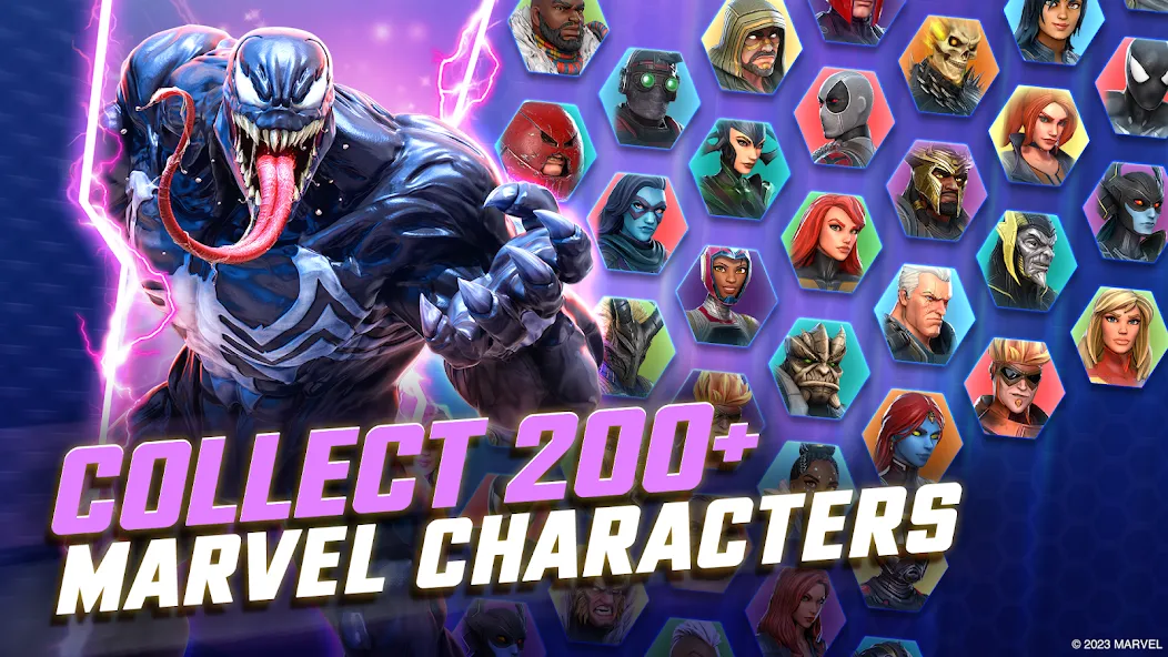 Взлом MARVEL Strike Force: Squad RPG (Марвел Страйк Форс)  [МОД Много денег] — последняя версия apk на Андроид screen 2