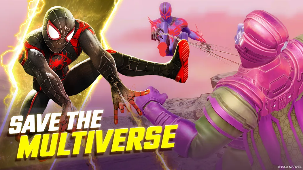 Взлом MARVEL Strike Force: Squad RPG (Марвел Страйк Форс)  [МОД Много денег] — последняя версия apk на Андроид screen 4