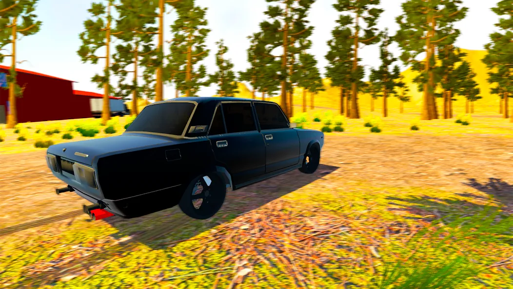 Взломанная VAZ Driving Simulator: LADA  [МОД Много монет] — последняя версия apk на Андроид screen 2