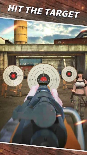 Скачать взломанную Sniper Shooting : 3D Gun Game  [МОД Много монет] — стабильная версия apk на Андроид screen 4