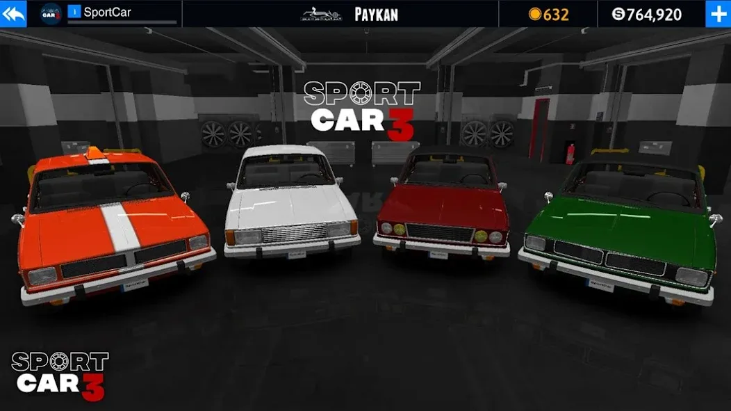 Взломанная Sport car 3 : Taxi & Police — (Спорткар 3)  [МОД Бесконечные монеты] — стабильная версия apk на Андроид screen 4