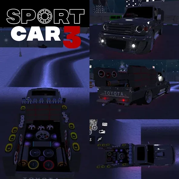 Взломанная Sport car 3 : Taxi & Police — (Спорткар 3)  [МОД Бесконечные монеты] — стабильная версия apk на Андроид screen 5