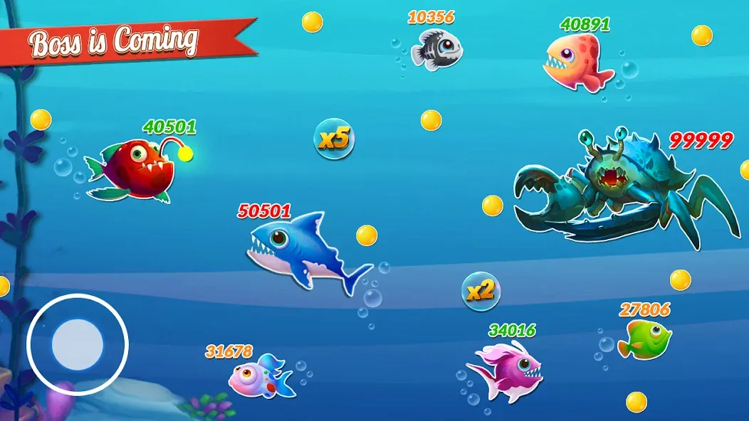 Взлом Fish.IO Fish Games Shark Games (Фиш Ай О Фиш Геймс Шарк Геймс)  [МОД Menu] — полная версия apk на Андроид screen 3