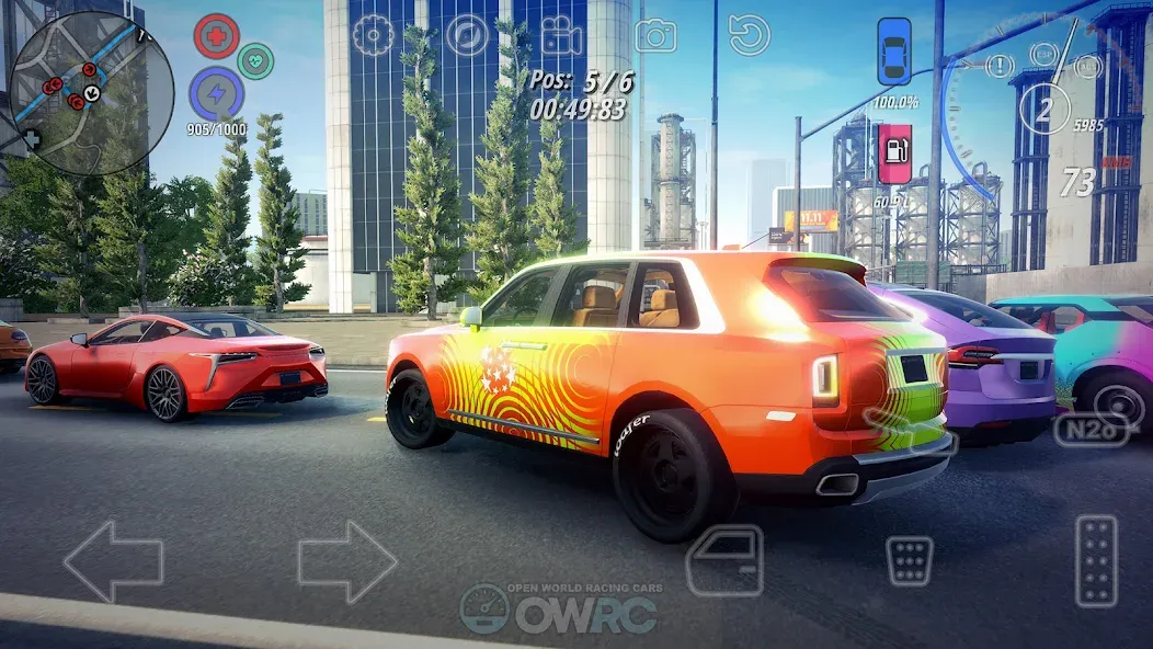 Взломанная OWRC: Open World Racing Cars (ОВРК )  [МОД Бесконечные монеты] — последняя версия apk на Андроид screen 4