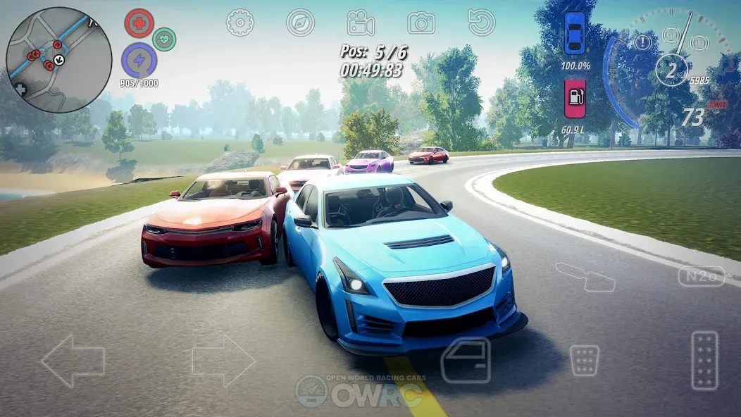 Взломанная OWRC: Open World Racing Cars (ОВРК )  [МОД Бесконечные монеты] — последняя версия apk на Андроид screen 5