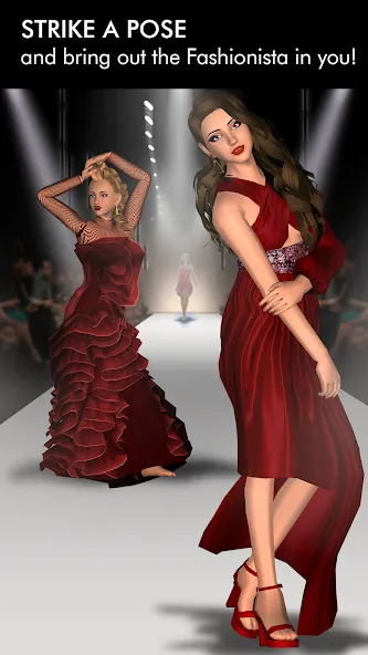 Взломанная Fashion Empire — Dressup Sim (Фэшн Эмпайр)  [МОД Menu] — стабильная версия apk на Андроид screen 2