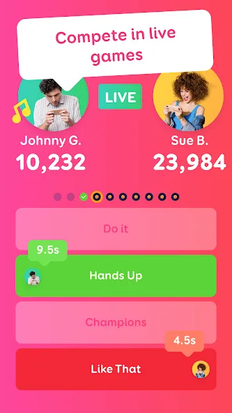 Скачать взломанную SongPop® — Guess The Song (СонгПоп)  [МОД Все открыто] — последняя версия apk на Андроид screen 4