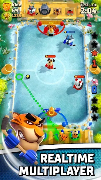 Скачать взлом Rumble Hockey (Рамбл Хоккей)  [МОД Mega Pack] — последняя версия apk на Андроид screen 1